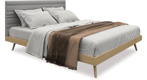 Sail Slat Bed Frame & Headboard - Queen Sail Slat Bed Frame & Headboard - Queen